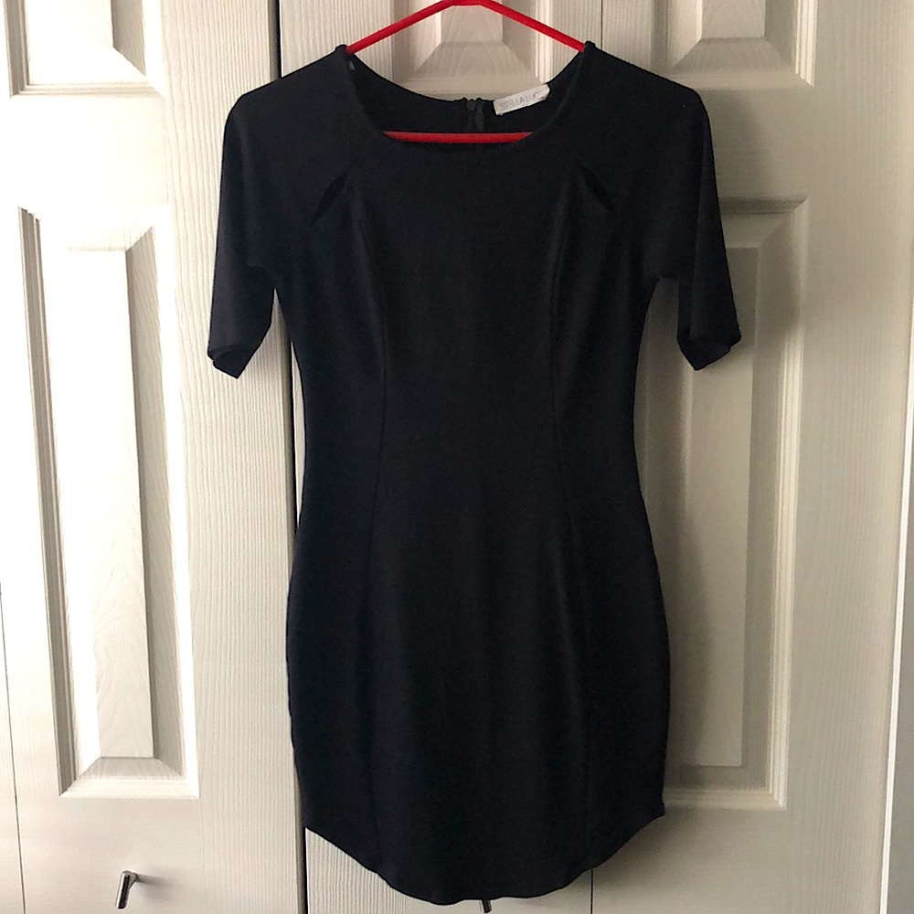 Stella Luce short sleeve mini dress